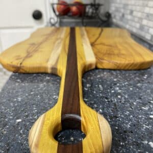 Mulberry live edge with handle